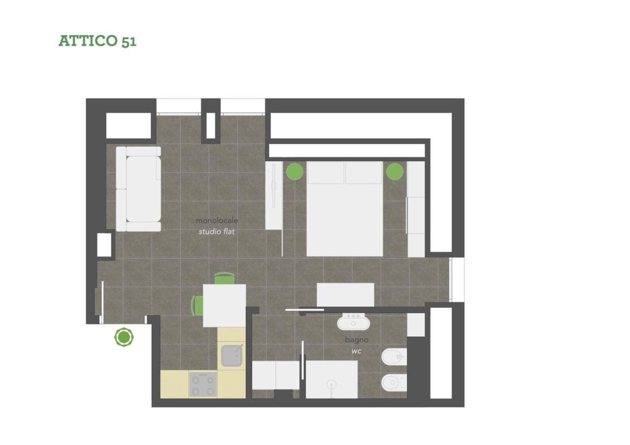 Cirene Apartments Milano 外观 照片