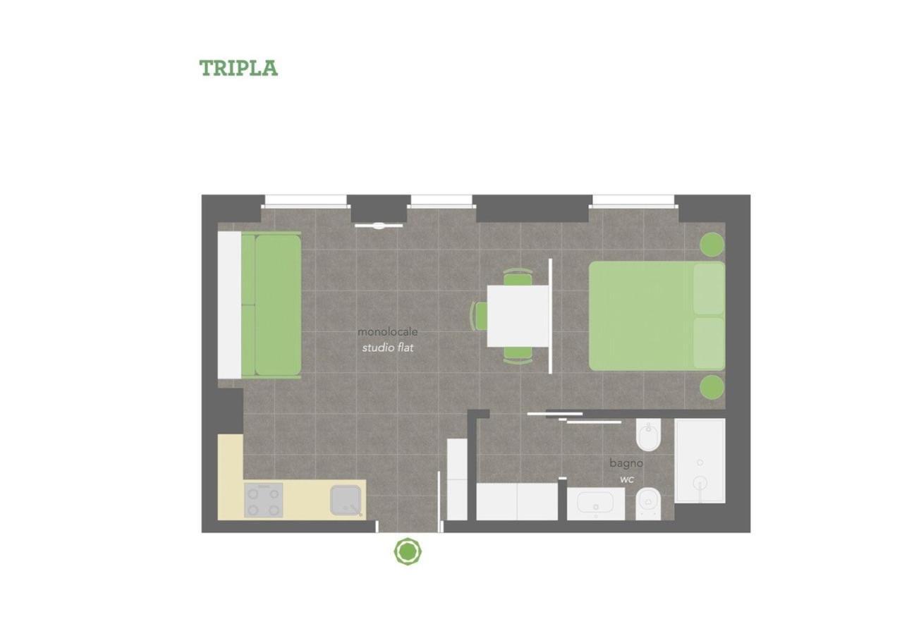 Cirene Apartments Milano 外观 照片